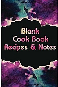 Blank Cookbook Recipes & Notes: (Watercolor Series): Cookbooks, Watercolor Notebook, Notebooks (Paperback)
