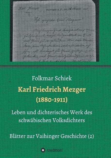 Karl Friedrich Mezger (1880-1911) (Paperback)