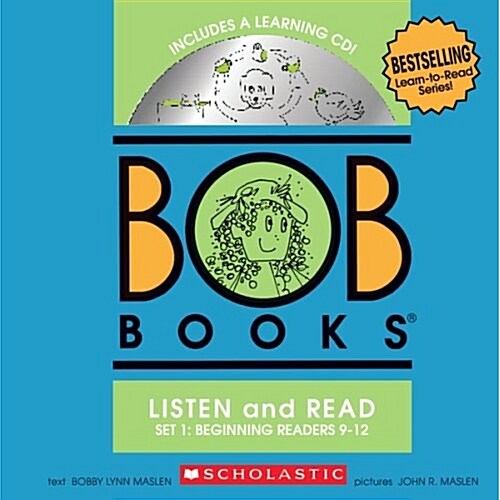 [중고] Bob Books Listen And Read 3 (Hardcover, Compact Disc)