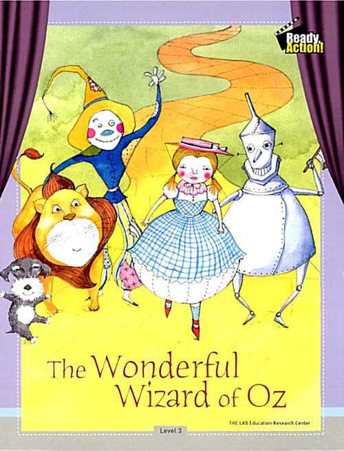 [중고] Ready Action 3 : The Wonderful Wizard of Oz (Drama Book)
