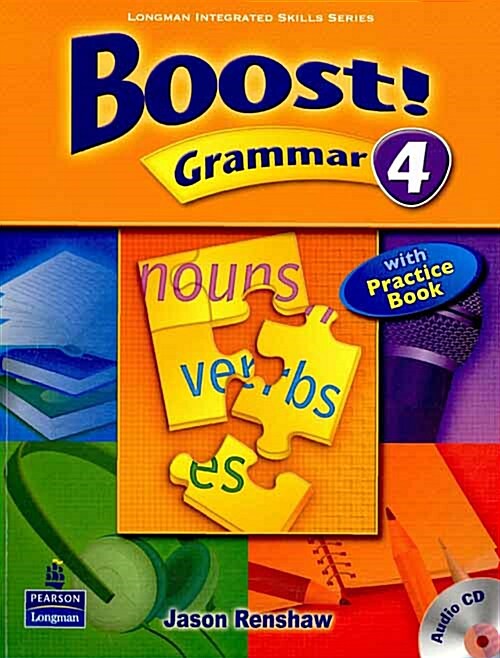 [중고] Boost! Grammar 4 (Student Book + Practice Book + CD 1장)