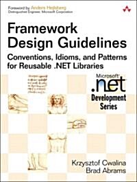 Framework Design Guidelines (Hardcover, DVD-ROM)