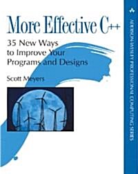 [중고] More Effective C++ (Paperback)