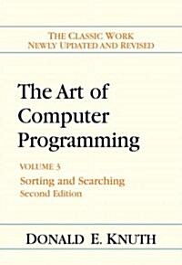 [중고] The Art of Computer Programming: Volume 3: Sorting and Searching (Hardcover, 2)