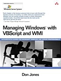 Managing Windows With Vbscript and Wmi (Paperback, CD-ROM)