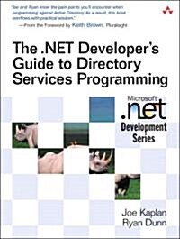 The .Net Developers Guide to Directory Services Programming (Paperback, 1st)