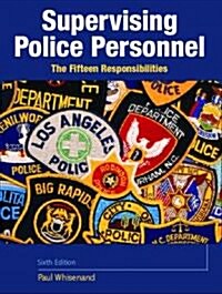 Supervising Police Personnel (Hardcover, 6th)