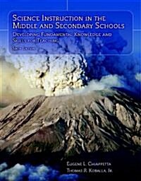 Science Instruction In The Middle And Secondary Schools (Paperback, 6th)