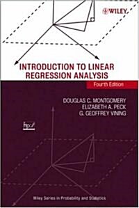 [중고] Introduction to Linear Regression Analysis (Hardcover, 4)