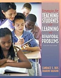 Strategies For Teaching Students With Learning And Behavior Problems (Paperback, 6th)