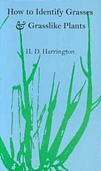 How to Identify Grasses and Grasslike Plants: Sedges and Rushes (Paperback)