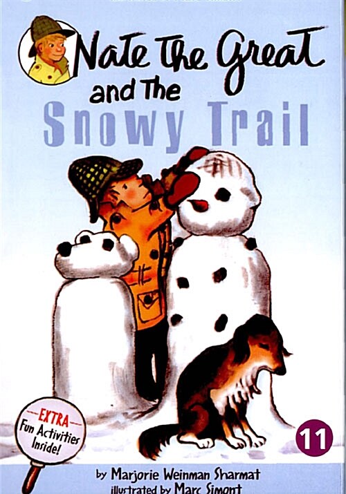 [중고] Nate the Great and the Snowy Trail (Paperback + CD 1장)