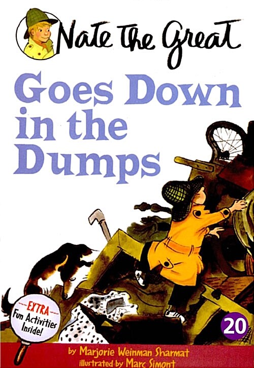 [중고] Nate the Great Goes Down in the Dumps (Paperback + CD 1장)