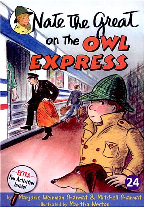 [중고] Nate the Great On The Owl Express (Paperback + CD 1장)