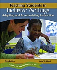 [중고] Teaching Students In Inclusive Settings (Paperback, 5th)