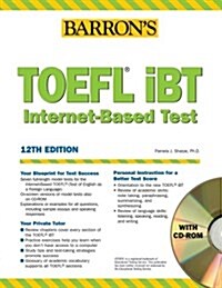 [중고] Barron‘s TOEFL IBT (Paperback, CD-ROM, 12th)