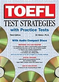 Toefl Strategies With Practice Tests (Paperback, Compact Disc, 3rd)