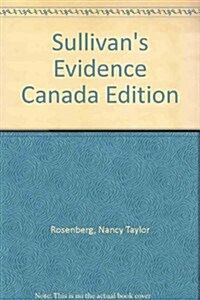 Sullivans Evidence Canada Edition