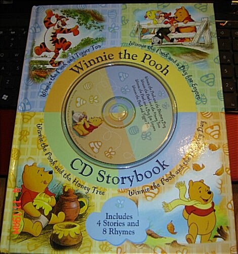 [중고] Disney｀s Winnie the Pooh CD Storybook (Includes 4 Stories and 8 Rhymes)