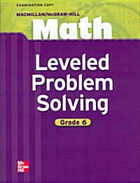 Math Problem Leveled Solving Grade 6 (Hardcover)