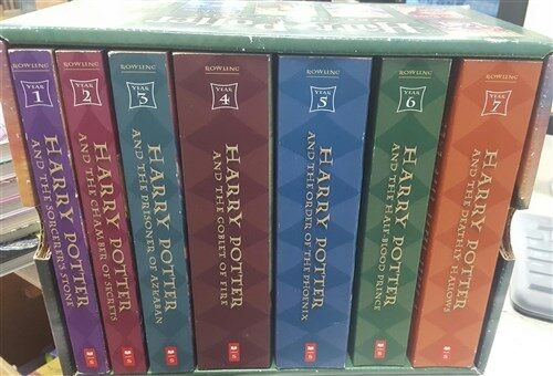 [중고] Harry Potter Paperback Boxed Set: Books #1-7 (Paperback, 미국판)