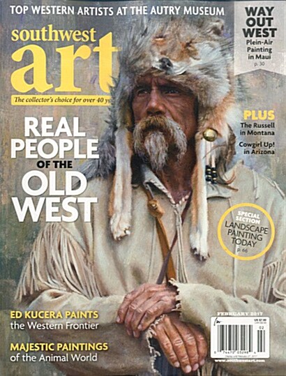 Southwest Art (월간 미국판): 2017년 02월호