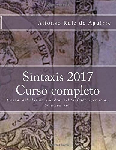 Sintaxis 2017 Curso Completo (Paperback)