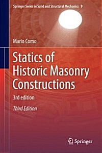Statics of Historic Masonry Constructions (Hardcover, 3, 2017)