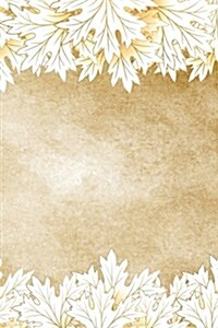 White Oak Leaves Journal (Paperback)