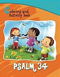 Psalm 34 Coloring and Activity Book: God Is Good (Paperback)