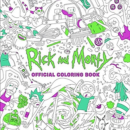 Rick and Morty Official Coloring Book (Paperback)