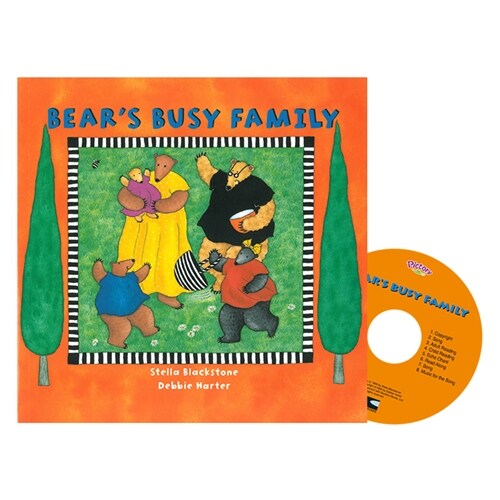 [중고] Pictory Set Pre-Step 17 : Bear‘s Busy Family (Paperback + Audio CD)