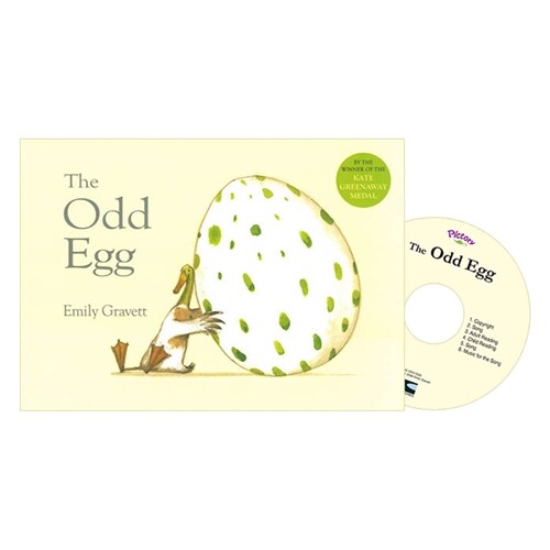 Pictory Set Pre-Step 52 : The Odd Egg (Paperback + Audio CD)