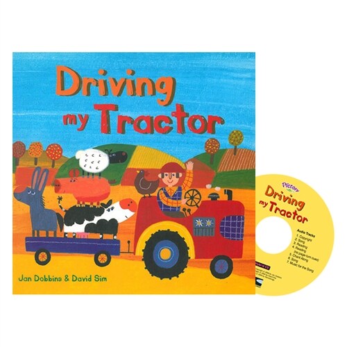 [중고] Pictory Set PS-58(HCD) / Driving My Tractor (Paperback + Hybrid CD)