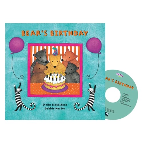 [중고] Pictory Set Pre-Step 64 : Bears Birthday (Paperback + Audio CD)