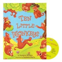Pictory Set 1-40 / Ten Little Monkeys (Paperback, Audio CD, Step 1) - 픽토리 Picture Your Story