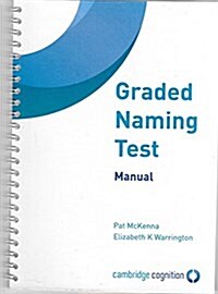 Graded Naming Test : Manual (Paperback, 2 Rev ed)