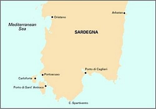 Imray Chart M9 : South Sardegna (Sheet Map, folded, Rev ed)