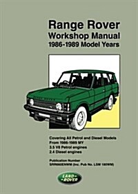 Range Rover Petrol & DSL 86-89 Wsm (Paperback)