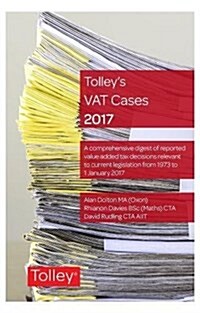 Tolleys VAT Cases 2017 (Paperback)