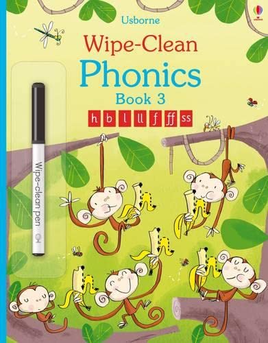 Wipe-Clean Phonics Book 3 (Paperback)