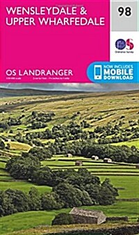 Wensleydale & Upper Wharfedale (Sheet Map, folded, December 2016 ed)