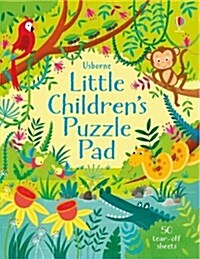 Little Childrens Puzzle Pad (Paperback)
