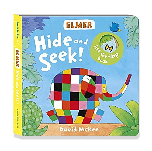 Elmer: Hide and Seek! (Board Book)