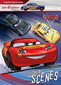 Disney Pixar Cars 3 Sticker Scenes (Paperback)