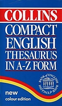 Collins Compact English Thesaurus (Hardcover, Revised ed)