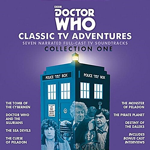 Doctor Who: Classic TV Adventures Collection One : Seven full-cast BBC TV soundtracks (CD-Audio, Unabridged ed)