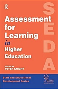 Assessment for Learning in Higher Education (Hardcover)