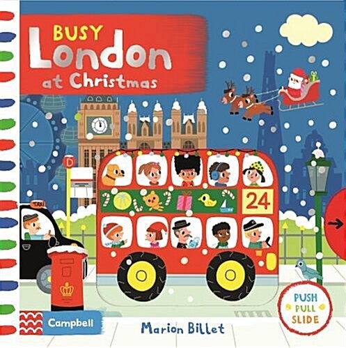 Busy London at Christmas (Board Book)