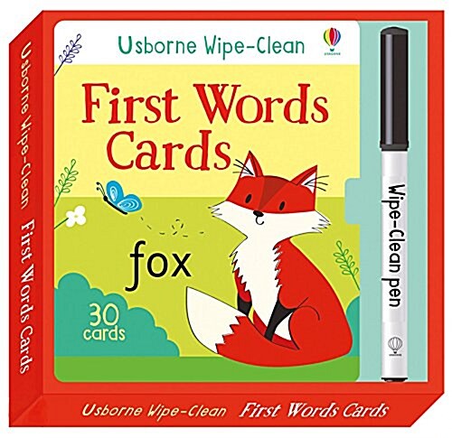 Wipe-Clean First Words Cards (Undefined)